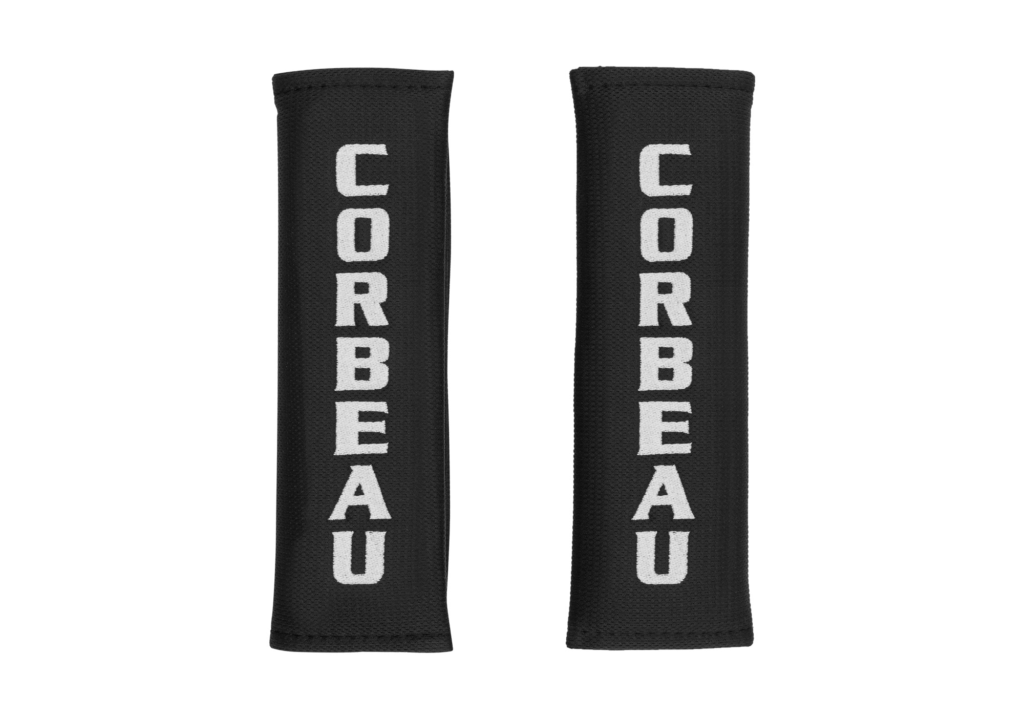 Corbeau Racing Harness Pads, Pair of 3" Black Pads, 50501