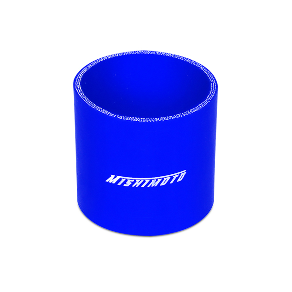 Mishimoto 2.5in Straight Coupler, Blue