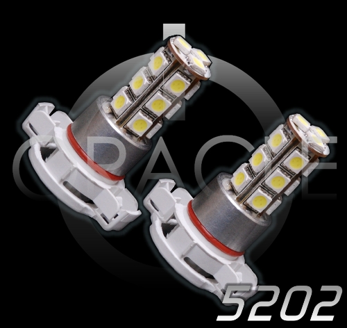 2010+ Camaro 5202 Super High Output LED FOG Light Replacement Bulbs - Pair
