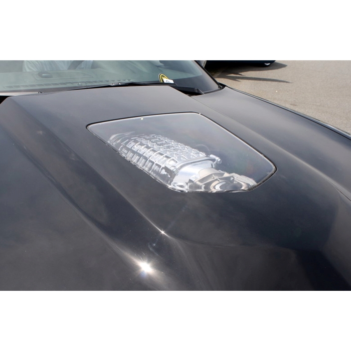 2010-2014 Camaro SS9 Hood Insert Only - Polycarbonate (Clear) Insert