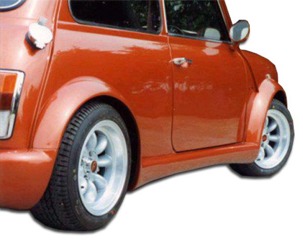 1959-2000 Mini Cooper Duraflex Type Z Wide Body Side Skirts Rocker Panels - 2 Pi