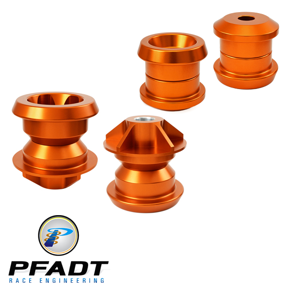 AFE / PFADT 2010+ Camaro Solid Subframe Mount Bushings, Orange