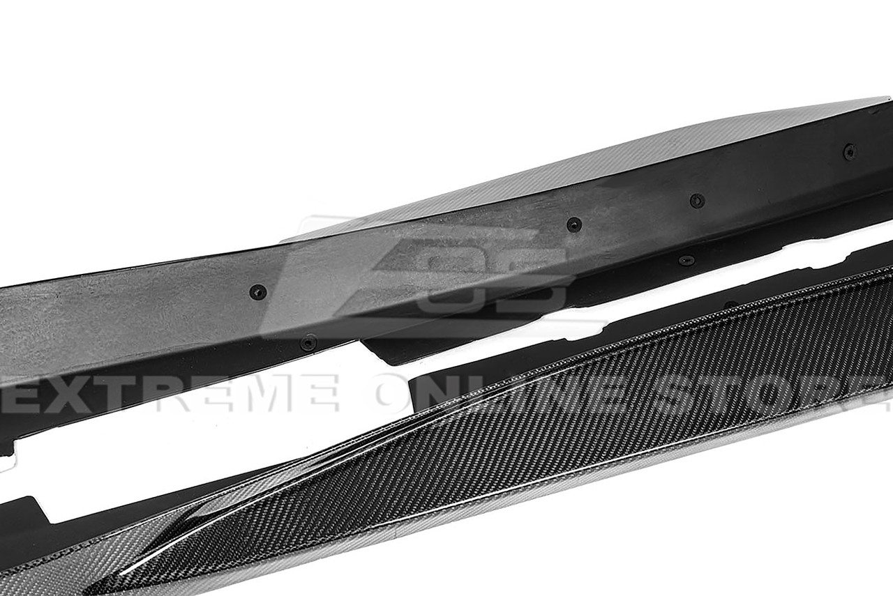 16-22+ Camaro ZL1 Style Side Skirt Kit, Carbon Fiber EOS