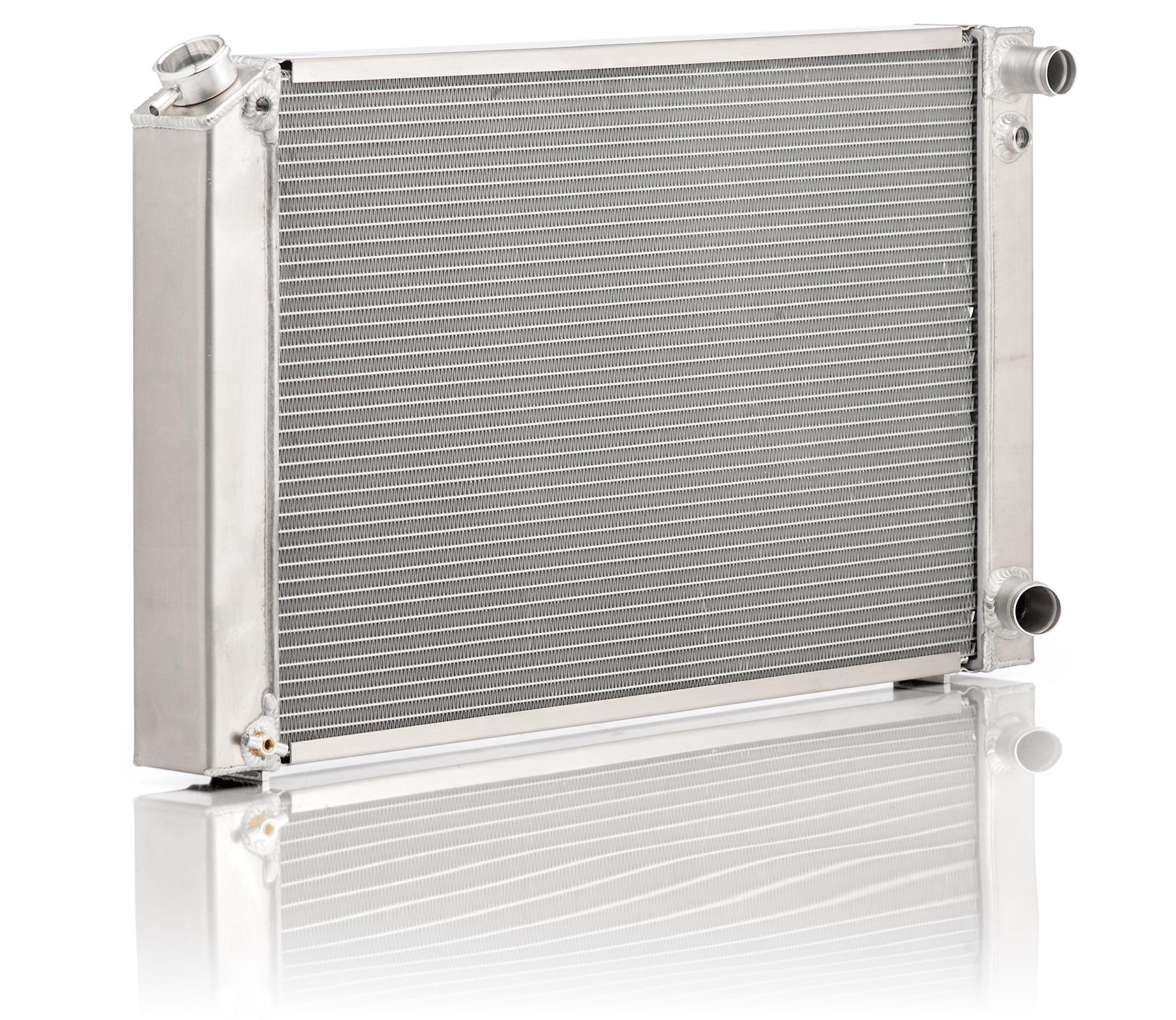 Radiator Direct-Fit Polished Finish for 70-81 Camaro LS2/LS3/LS7 w/Std Trans, Be