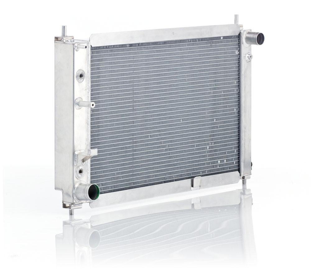 Radiator Direct-Fit Natural Finish for 97-04 C5 Ford Mustang w/Auto Trans, Be Co