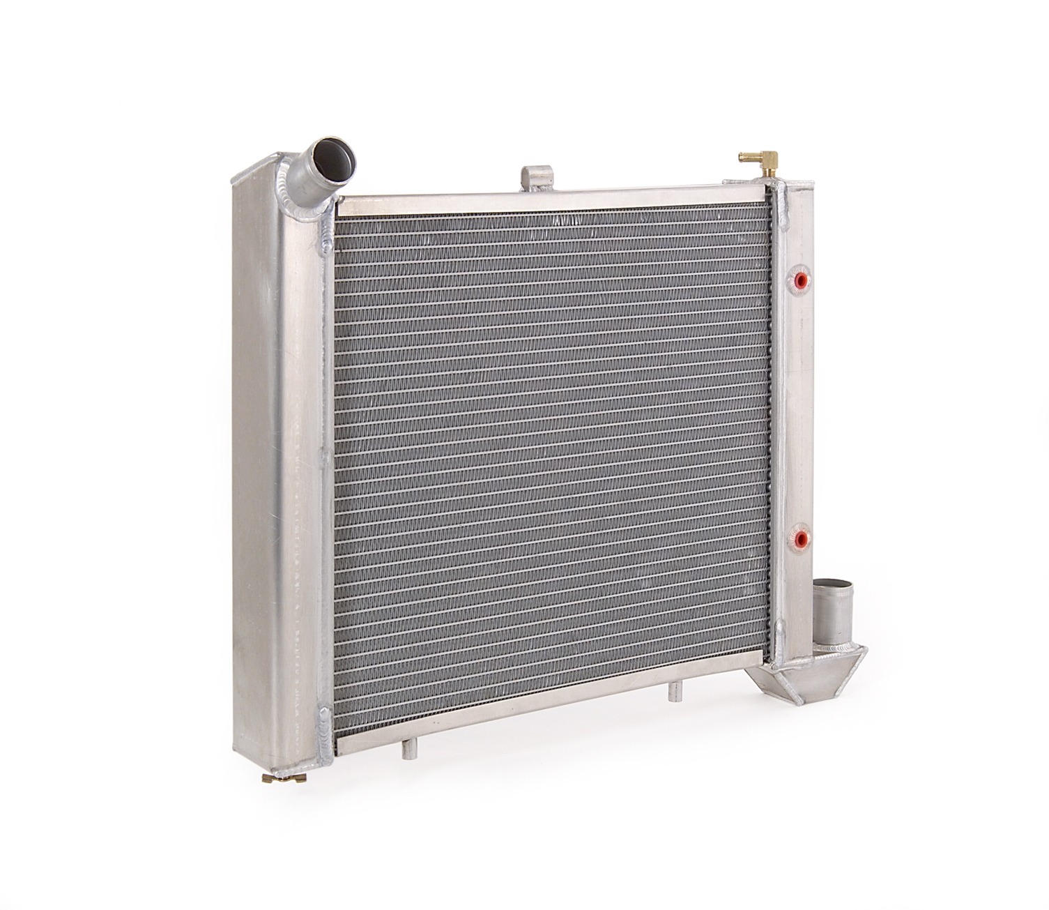 Radiator Direct-Fit Polished Finish for 63-72 Chevrolet Corvette w/Auto Trans 25