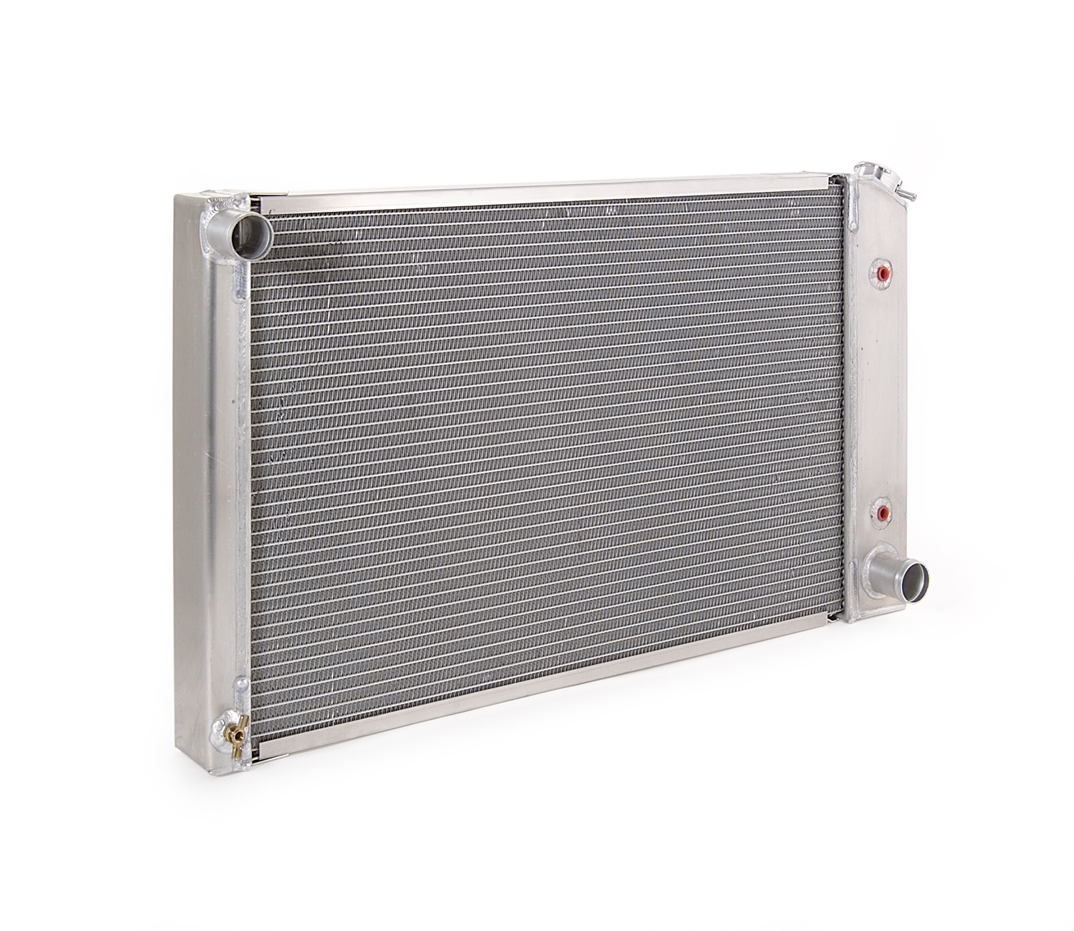 Radiator Direct-Fit Polished Finish for 68-77 Pontiac LeMans w/Auto Trans, Be Co