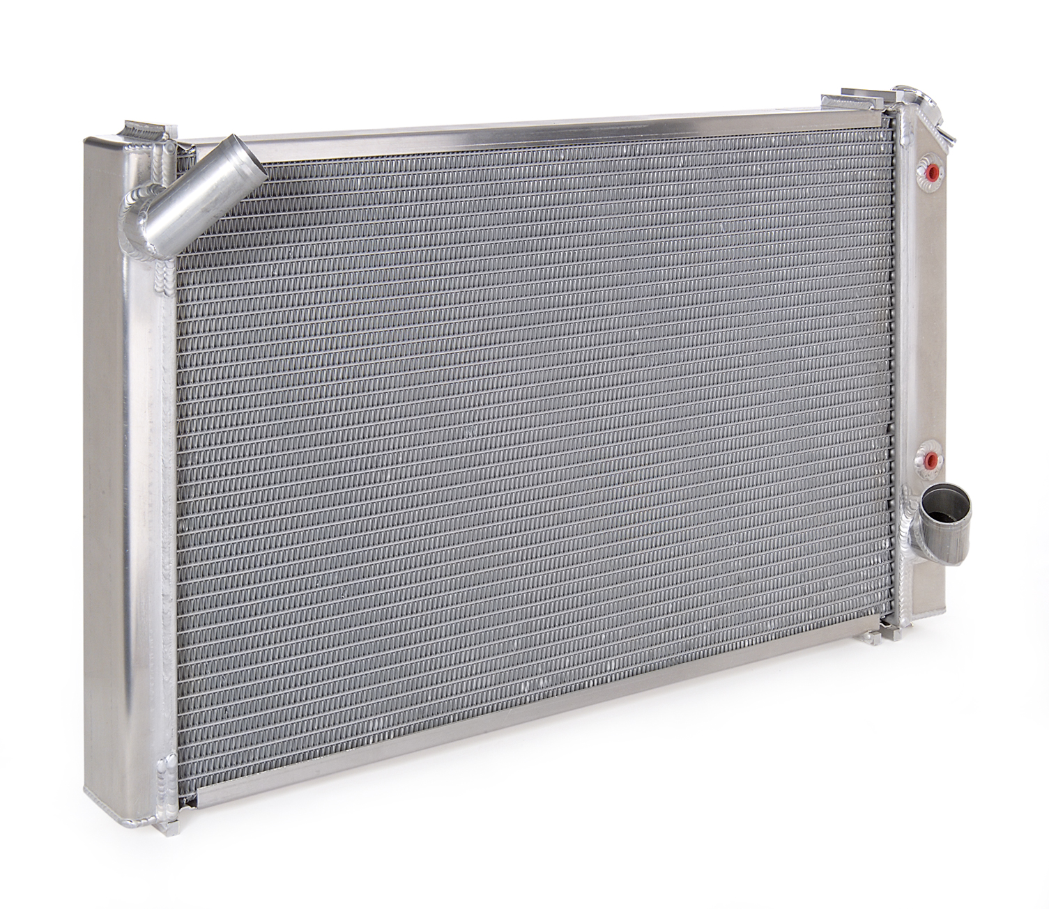 Radiator Direct-Fit Polished Finish for 69-82 Chevrolet Corvette w/Auto Trans, B