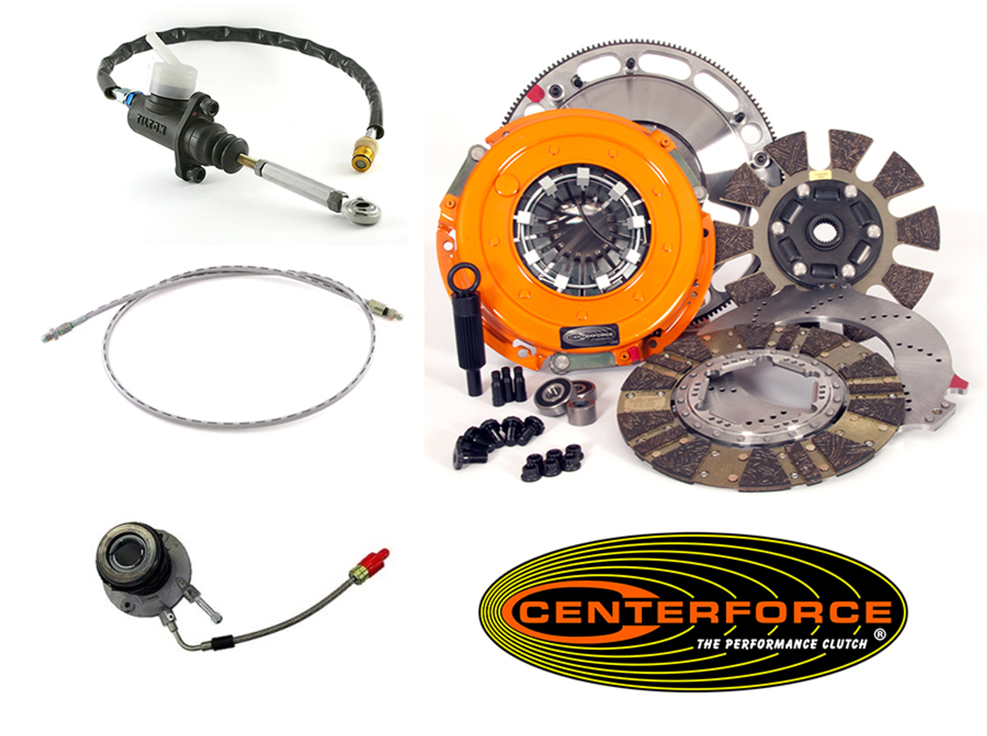 Tick Perf & Centerforce DYAD Complete Clutch & Hydraulic Upgrade Package 1997-04 C5 Corvette & Z06