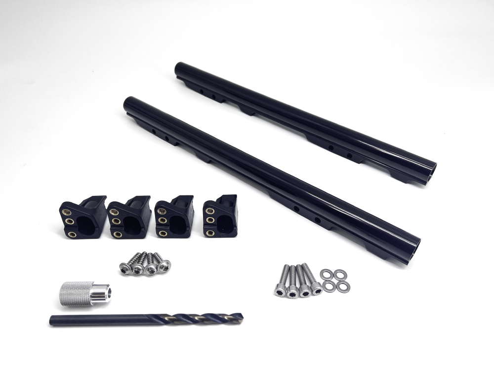 Billet -8AN Fuel Rails for Carbon pTR & Carbon TRc Intake Manifold LT1/LT2/L83/L86/L87