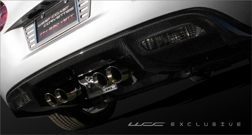 C6, Grand Sport, C6/Z06 Carbon Fiber Rear Fascia Exhaust Panel, Diffuser