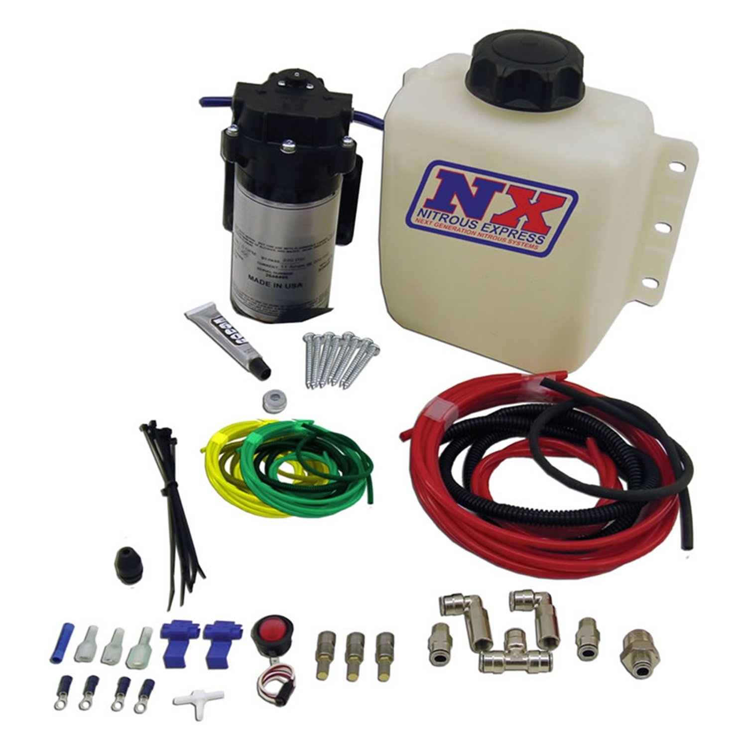 Nitrous Express Water/Methanol Injection System, Gas Stage 1 Boost Engine for Corvette, Camaro and others