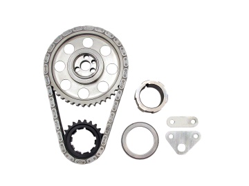 COMP Cams LSX (58x) Three Bolt, 9-Keyway Double Roller Billet Timing Set, Under .005"