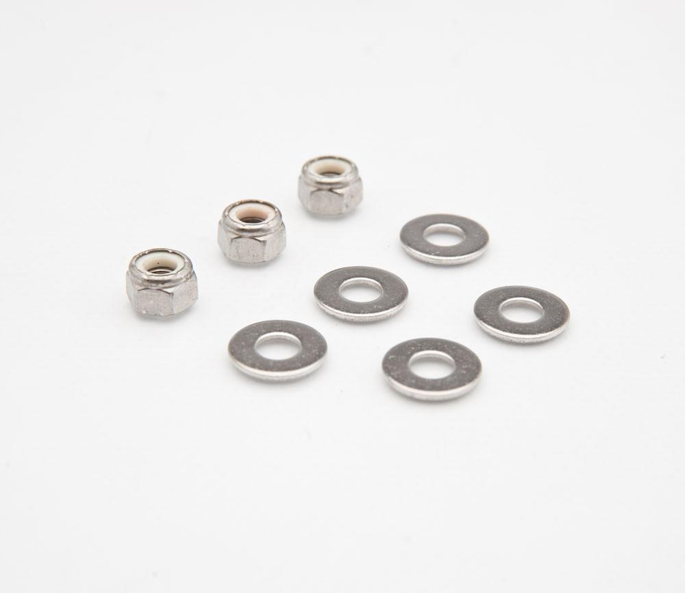 Stainless Steel Bolt Kit for Aluminum Lower Air Dam 55-57 Chevrolet w/Aluminum C