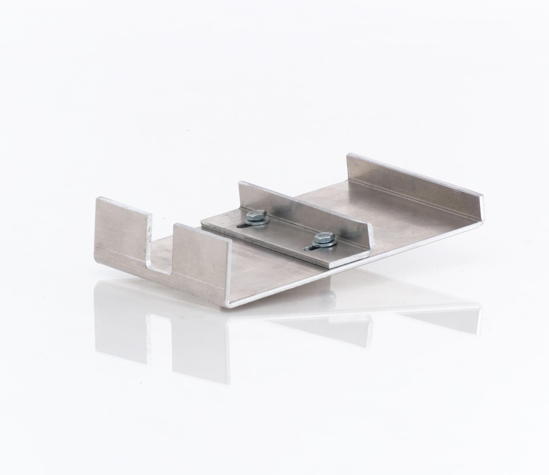 Top Mounting Bracket Polished Finish Aluminum Finish, Be Cool Radiator