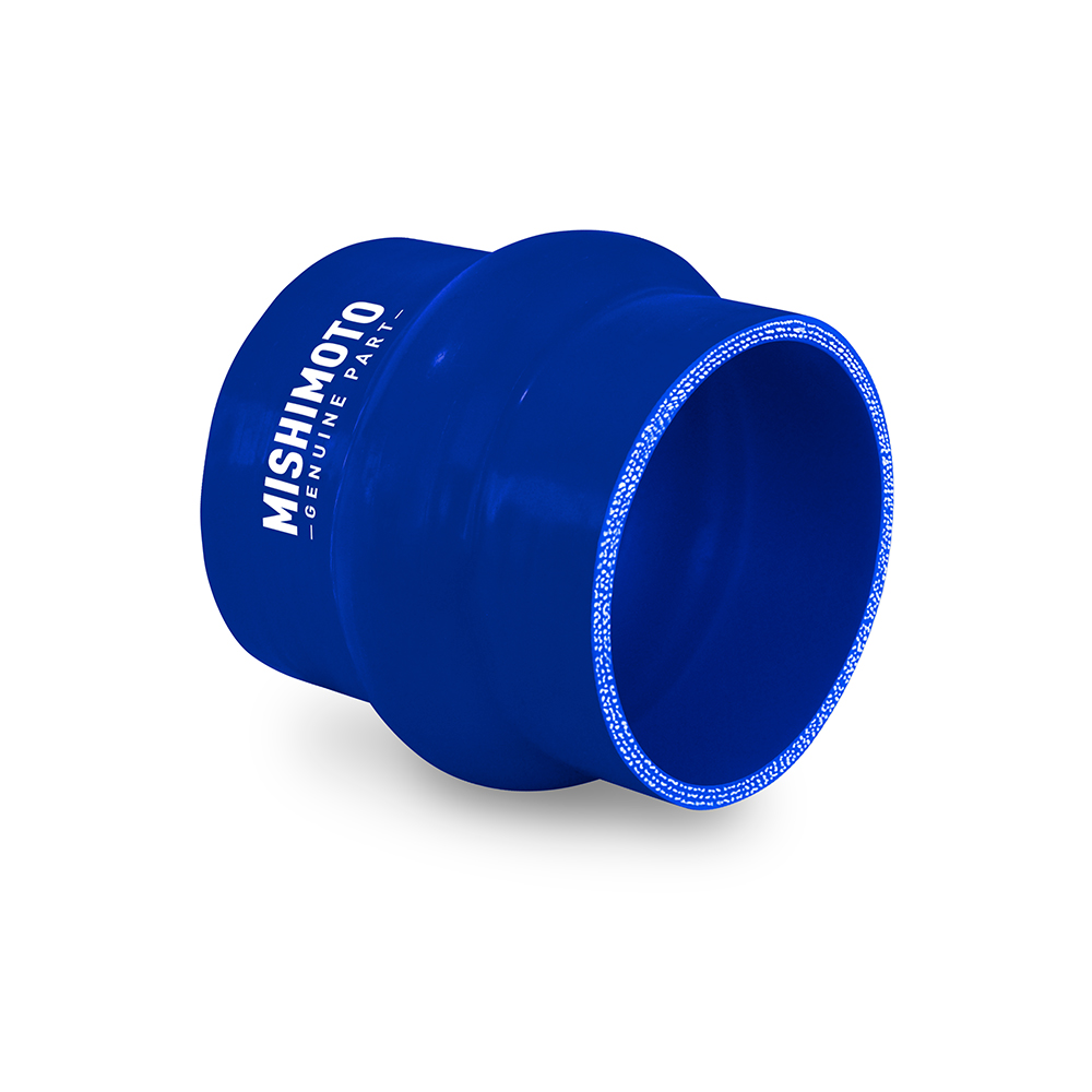 Mishimoto Hump Hose Coupler, 3in Blue