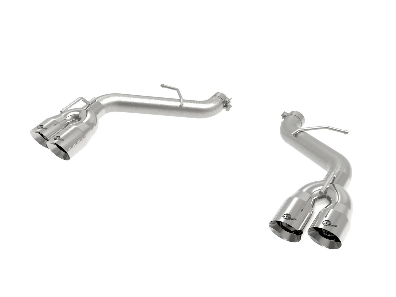 16-22+ Camaro SS/ZL1 MACH Force-XP 409 Stainless Steel Quad Tip Mufflerless Exha