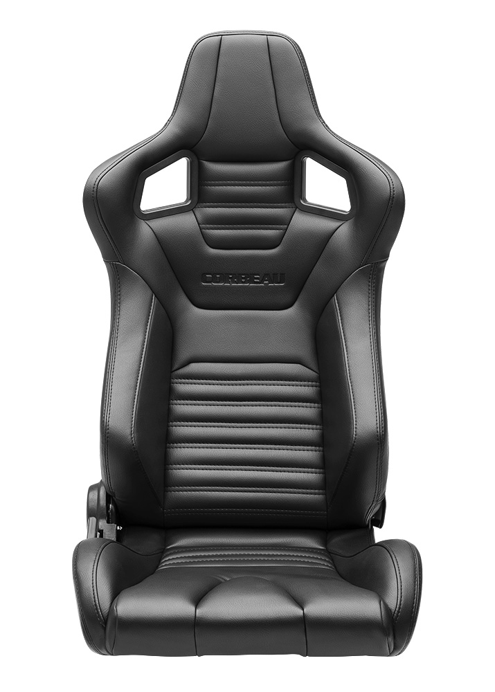 Corbeau Sportline  Racing Seat, RRS Black Vinyl / Carbon Vinyl, 74901PR