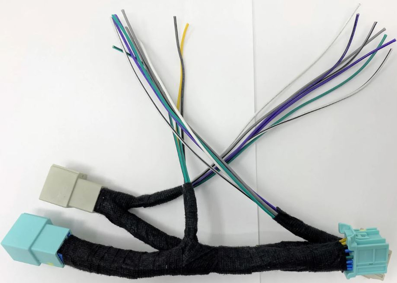 19-22+ Camaro Speaker Breakout Wire Harness, 7" IOR - Aqua + Tan Wires Gen5DIY