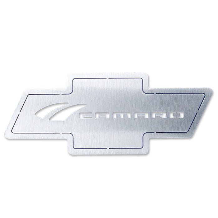 Camaro Bowtie Stainless Steel Wall Hanging - 15" & 36")