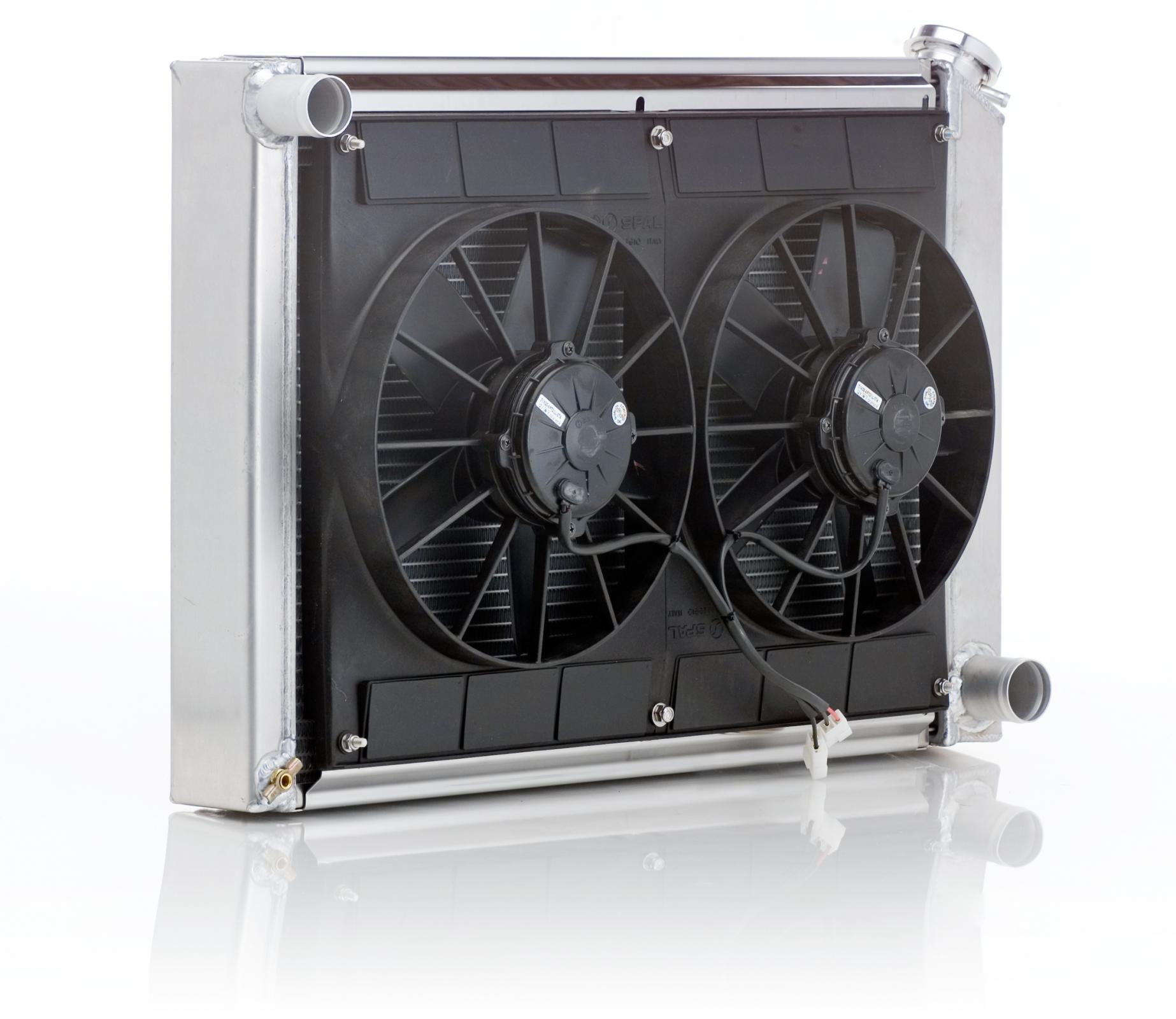 Radiator Module Direct-Fit Natural Finish for 93-02 Camaro, 93-02 Firebird w/Std