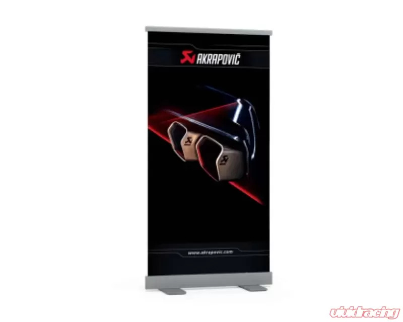 Akrapovic Pull Up Banner CAR Corvette C8