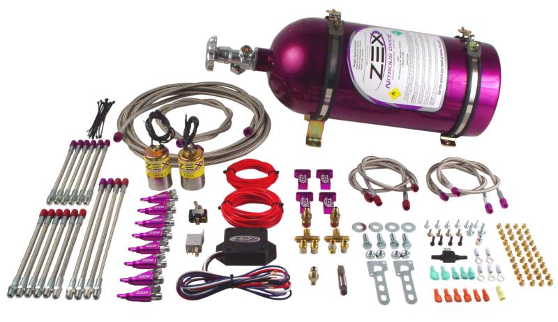 ZEX Square Flange Perimeter Plate Blackout Nitrous System, Perim Plate Blk, Corvette, Camaro and others