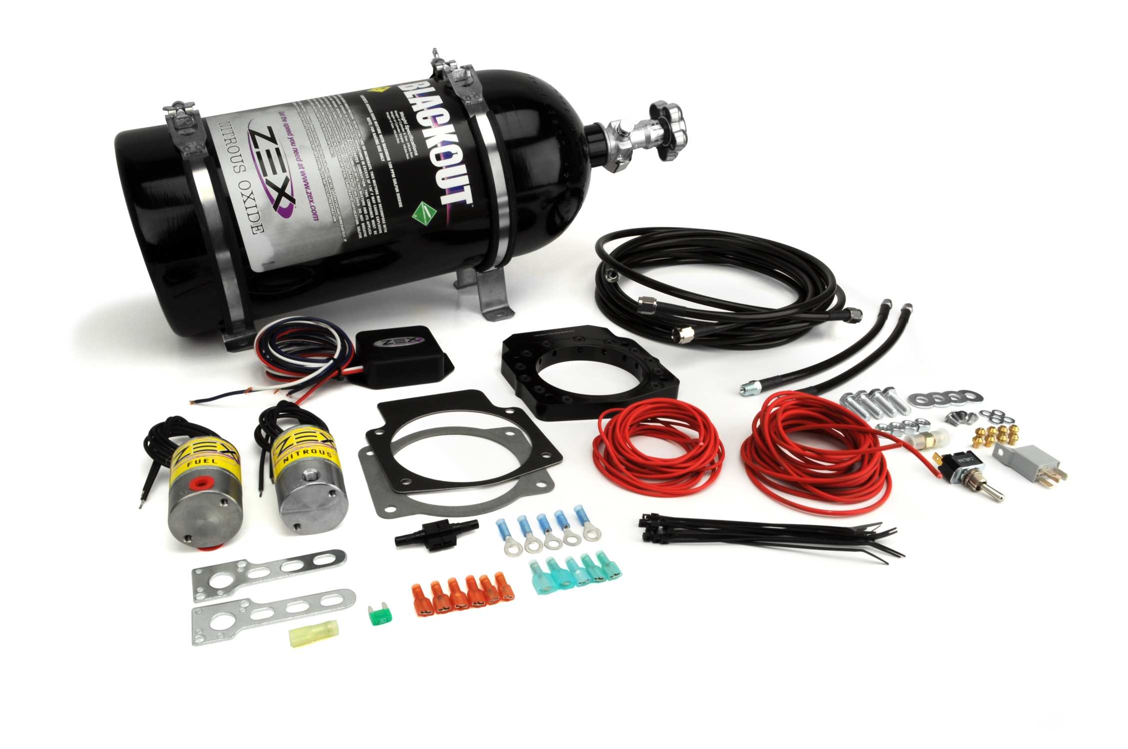ZEX LS Series Perimeter Plate Nitrous System (Throttle By Wire), LS Plate Kit, Corvette, Camaro and others