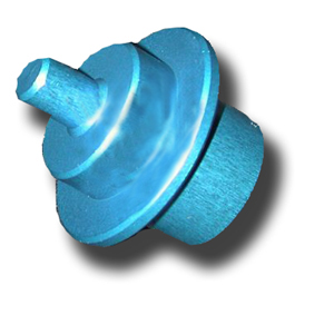 LPE Fuel Pressure BLUE Regulator Plug Corvette LS1 LS6 LS2 LS3 LS7 03-13 
Drivers Side Block Off