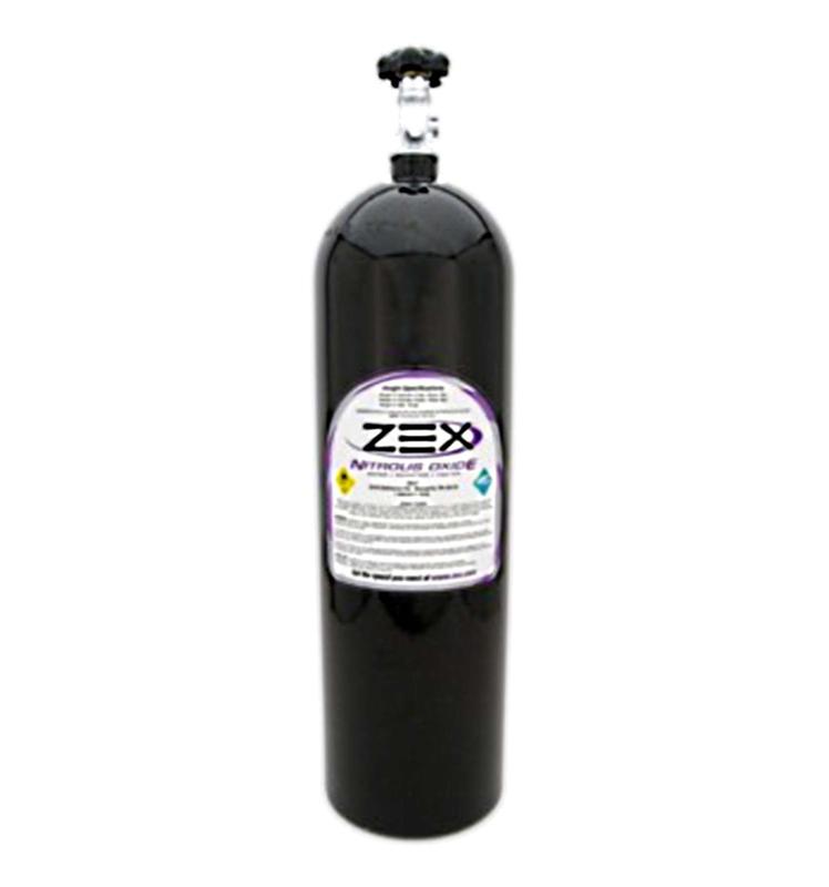 ZEX Blackout 10 lb Race Nitrous Oxide Bottle, N2O Blk Bottle, Corvette, Camaro and others