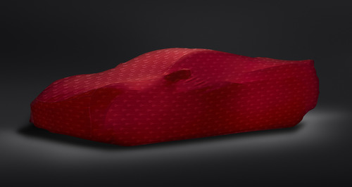 20-22+ Corvette Premium Indoor Car Cover in Red W/ Stingray Logo - GM OEM