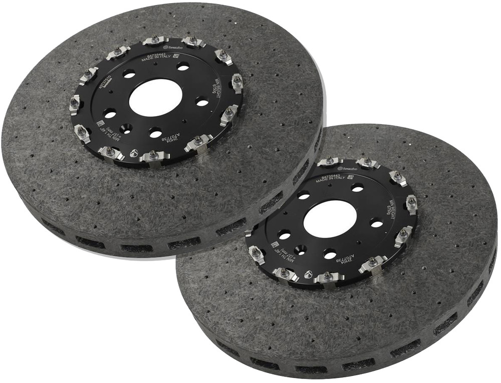 23-25+ C8 Corvette Z06/Z07 OEM Front Brake Rotor Set Carbon CeramicIncludes 2, G