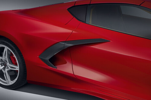 20-22+ C8 Corvette Door Insert with Visible Carbon Fiber - GM OEM