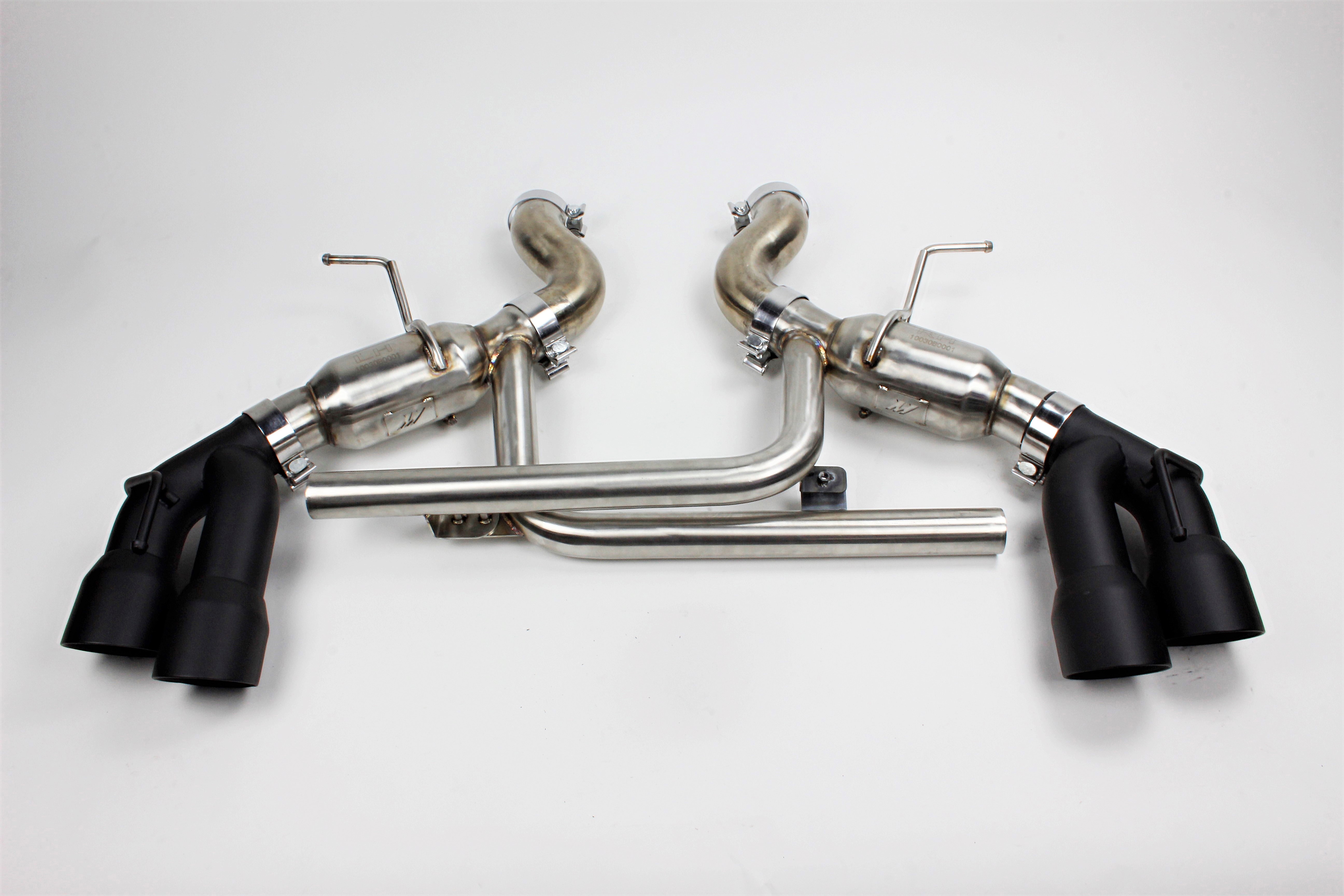 Mishimoto Camaro SS Quad-Tip Pro Axle-Back Exhaust, Black