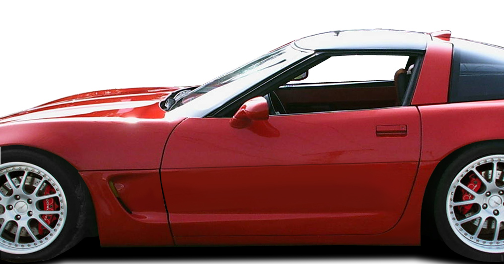 1984-1996 Chevrolet Corvette C4 Duraflex C5 Conversion Side Skirts Roc