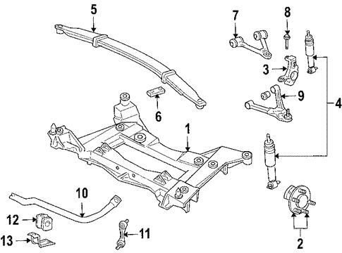 2005-2013 C6 Corvette with F55 Option RTD Real Time Dampening, REAR Single Shock