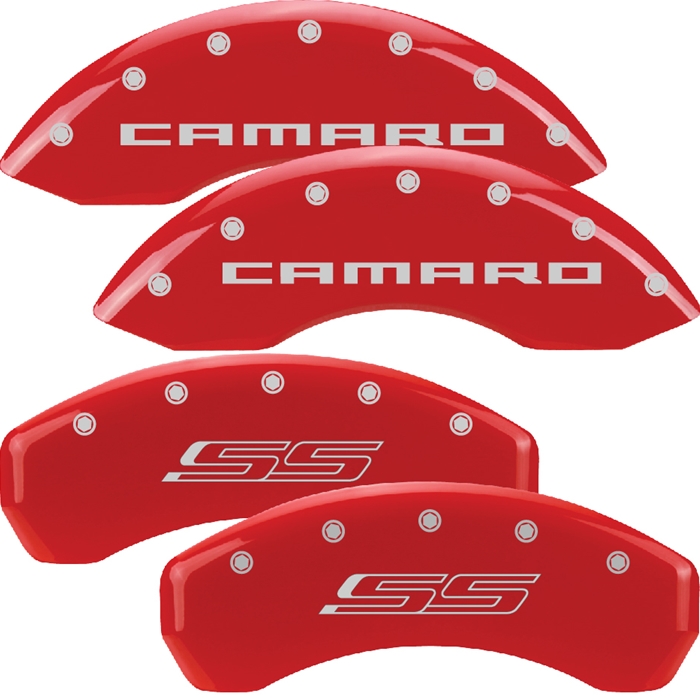 2010-2014 Camaro Color Matched Caliper Covers SS Model (Brembo Brakes) Camaro & SS Script