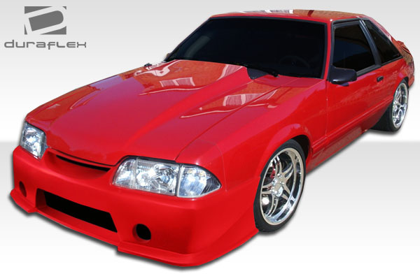 1987-1993 Ford Mustang Duraflex GT500 Body Kit - 4 Piece - Includes GT