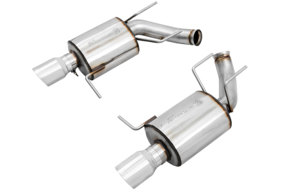 AWE Touring Edition Axle-back Exhaust for the S197 Ford Mustang GT - Chrome Silv