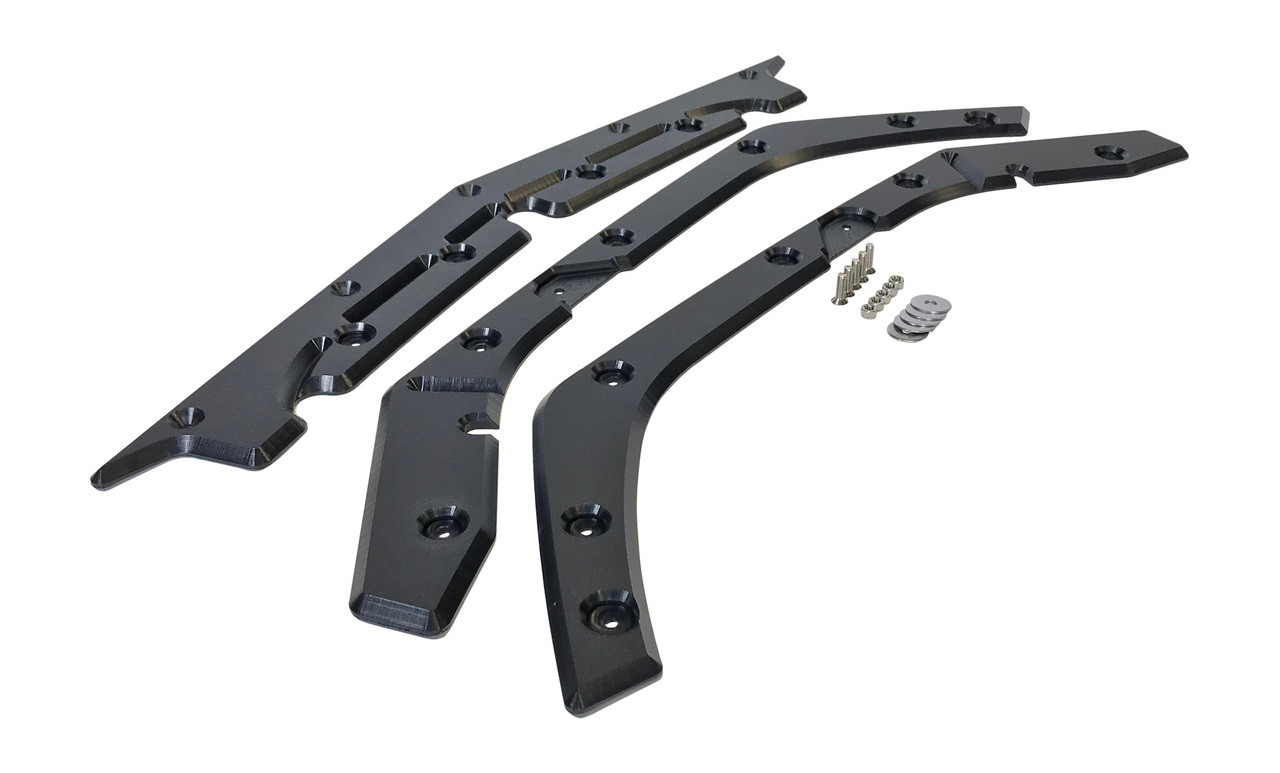 16-22+ Camaro ZL1/ ZL1 1LE Protection Splitter Skid Plate Kit, ProTEKt