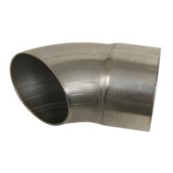 Exhaust Turnout 3" Diameter Short x 6" Long Stainless Steel Fits 3" Collector