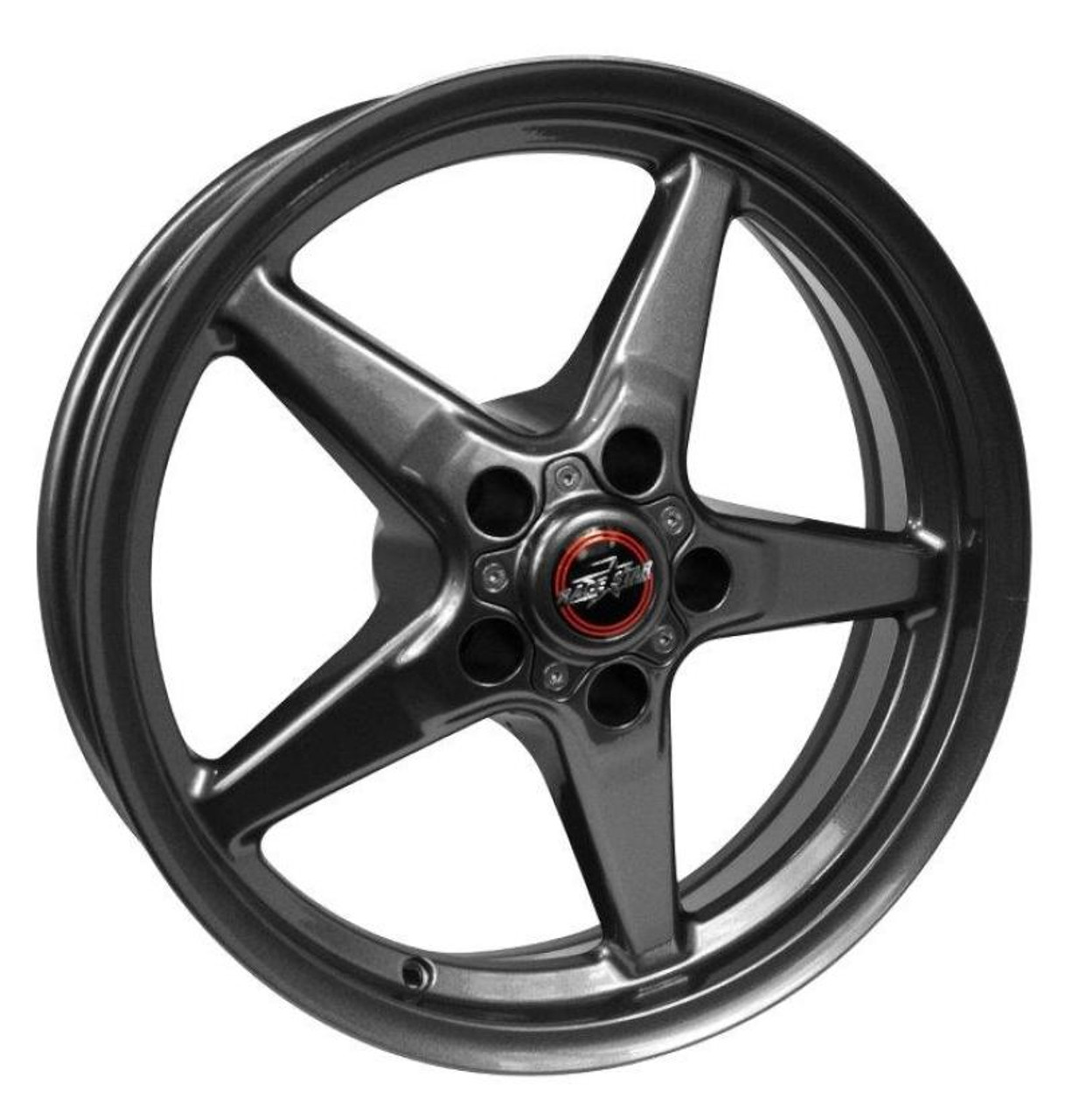 16-22+ Camaro 17x4.5" Front Metallic Gray Drag Wheel, Race Star
