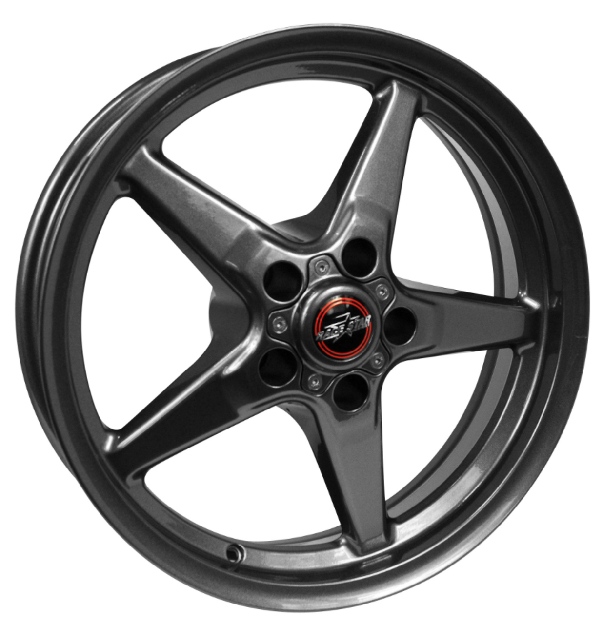 16-22+ Camaro 18x5" Front Metallic Gray Drag Wheel, Race Star