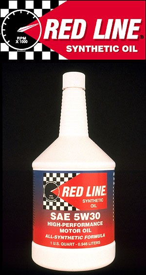 Red Line Oil - Synthetic Motor Oil Case of 12 10W30 weight