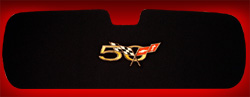 C5 Corvette 50th Anniversary Embroidered Hardtop/Convertible - Trunk Liner