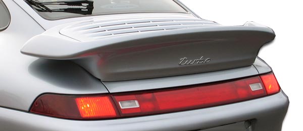 1995-1998 Porsche 911 Carrera 993 Duraflex Turbo Look Wing Trunk Lid Spoiler - 1