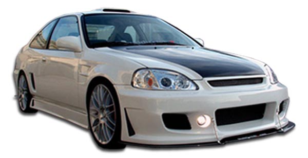 1999-2000 Honda Civic 2dr / 4DR Duraflex B-2 Body Kit - 4 Piece - Includes B-2 F