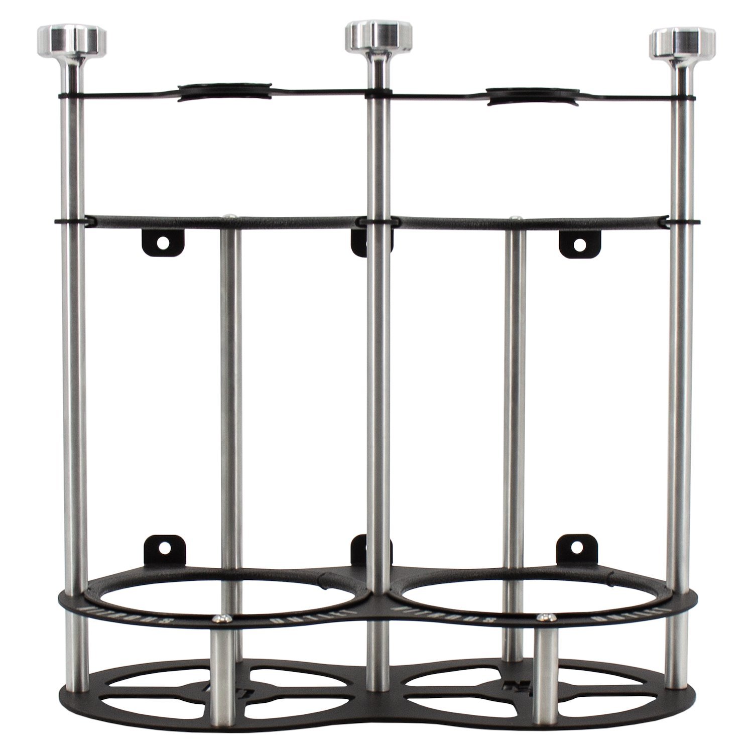 Nitrous Outlet Race-Light Dual 10lb Bottle Bracket - Vertical, 00-32031-V