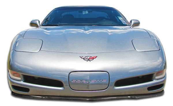 1997-2004 Corvette Carbon Fiber C5R Front Under Spoiler Air Dam Lip Splitte, 1 Piece