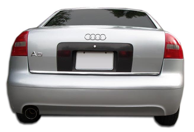 1998-2001 Audi A6 C5 Duraflex Type A Rear Lip Under Spoiler Air Dam - 1 Piece (S
